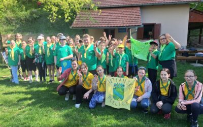 1.planinarski pohod Školskih izviđačkih grupa na Cesargrad
