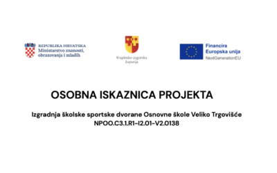 OSOBNA ISKAZNICA PROJEKTA
