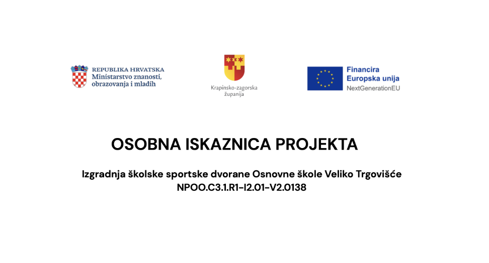 OSOBNA ISKAZNICA PROJEKTA