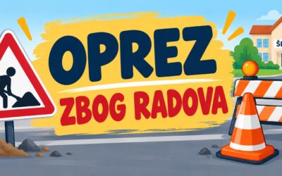 OPREZ ZBOG RADOVA