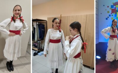 Naše učenice na Festivalu Mali Kaj