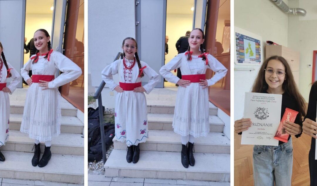 Naše učenice na 55. festivalu dječje kajkavske popevke 